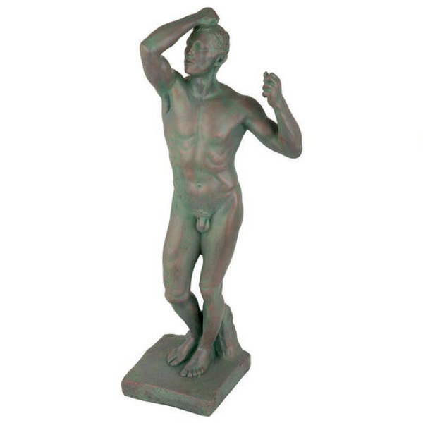 Age of Bronze Nude Male Statue by artist Auguste Rodin Sculpture